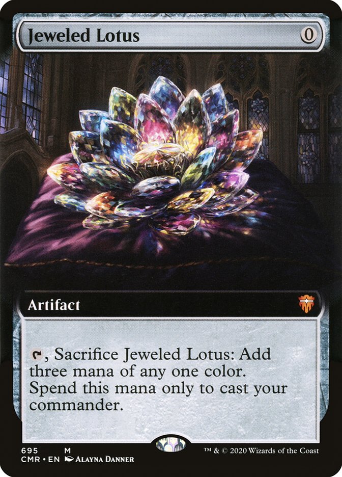 Jeweled Lotus (Extended Art) [Commander Legends] | Silver Goblin