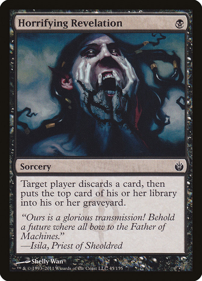 Horrifying Revelation [Mirrodin Besieged] | Silver Goblin