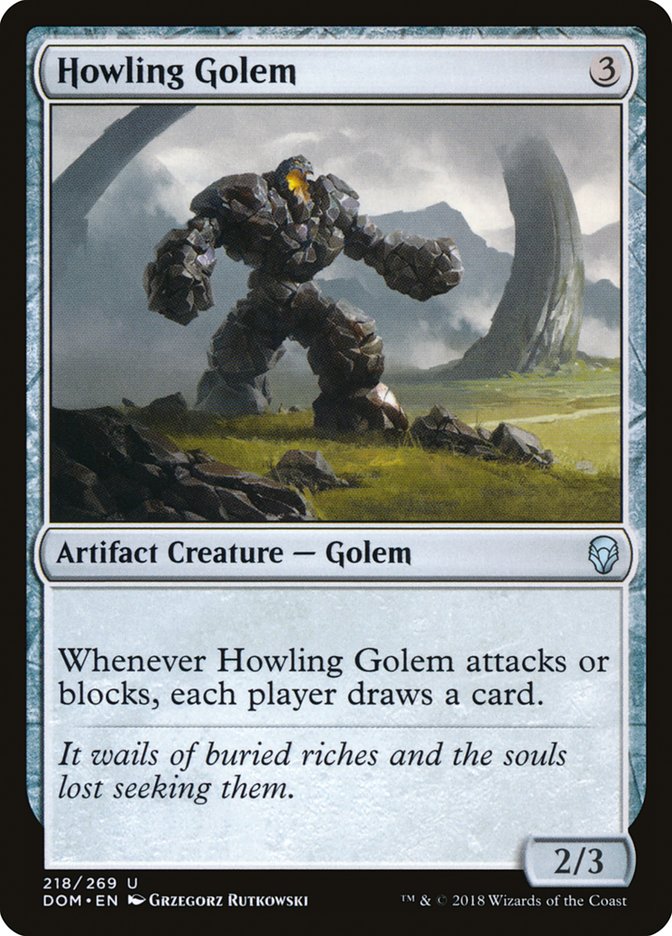 Howling Golem [Dominaria] | Silver Goblin
