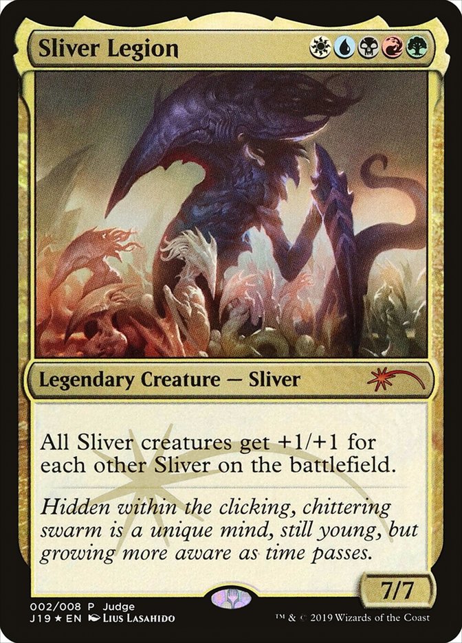 Sliver Legion [Judge Gift Cards 2019] | Silver Goblin