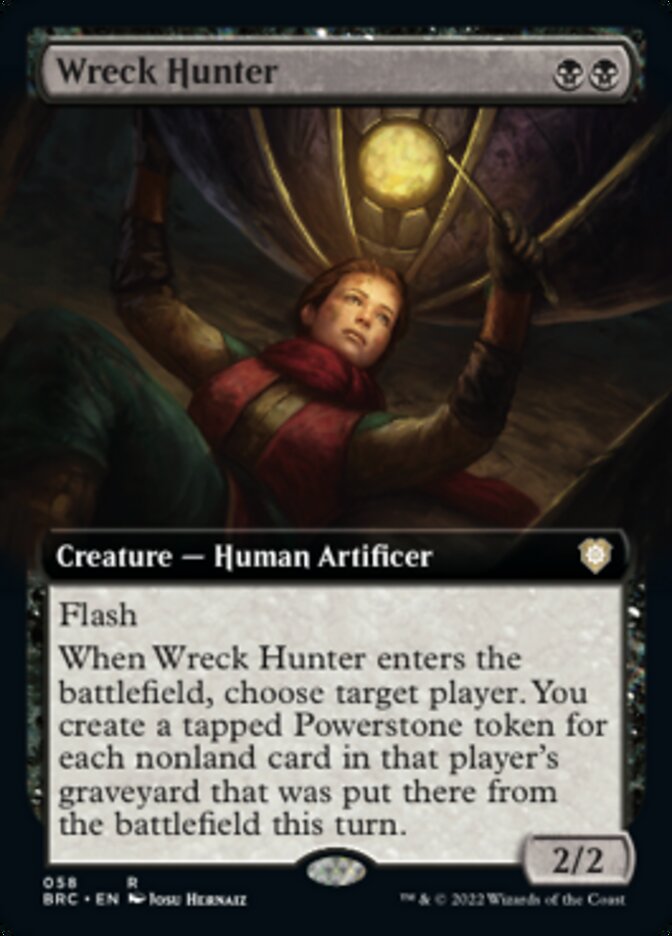 Wreck Hunter (Extended Art) [The Brothers' War Commander] | Silver Goblin