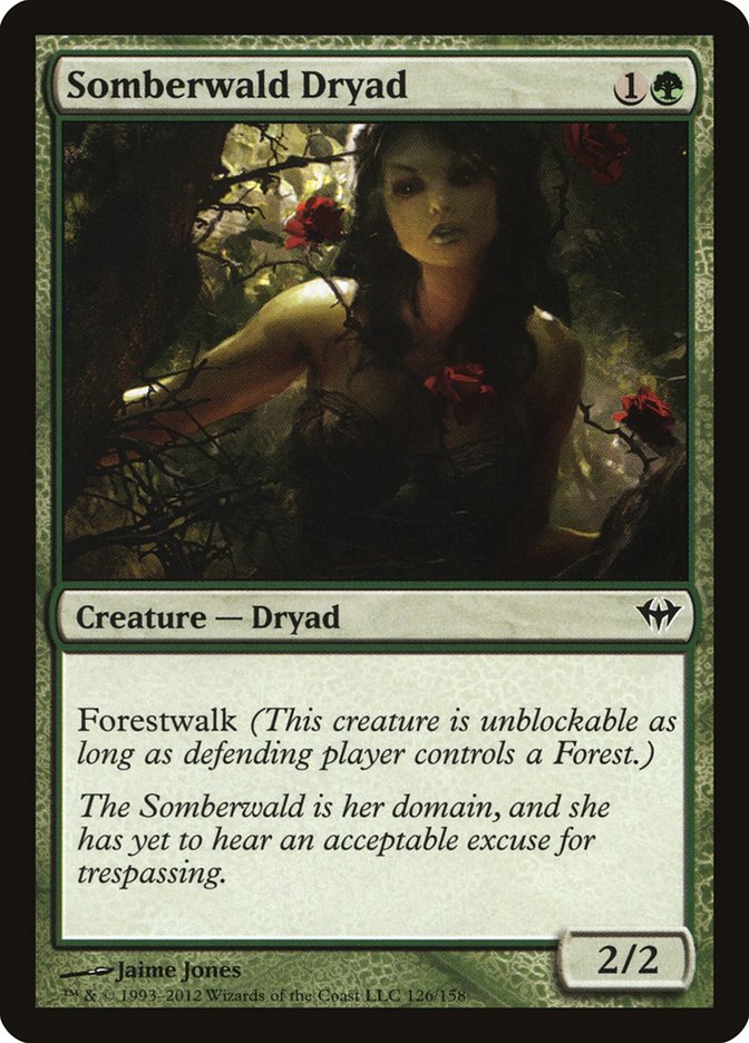 Somberwald Dryad [Dark Ascension] | Silver Goblin