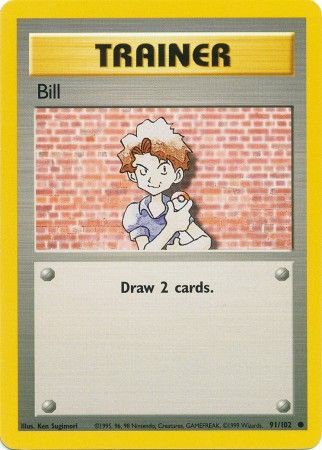 Bill (91/102) [Base Set Unlimited] | Silver Goblin