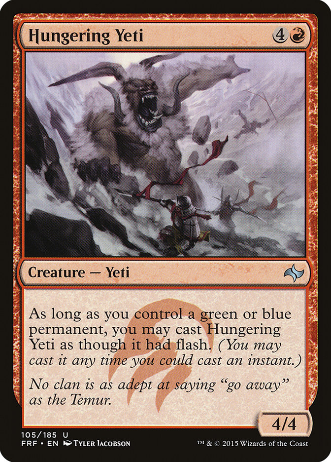 Hungering Yeti [Fate Reforged] | Silver Goblin