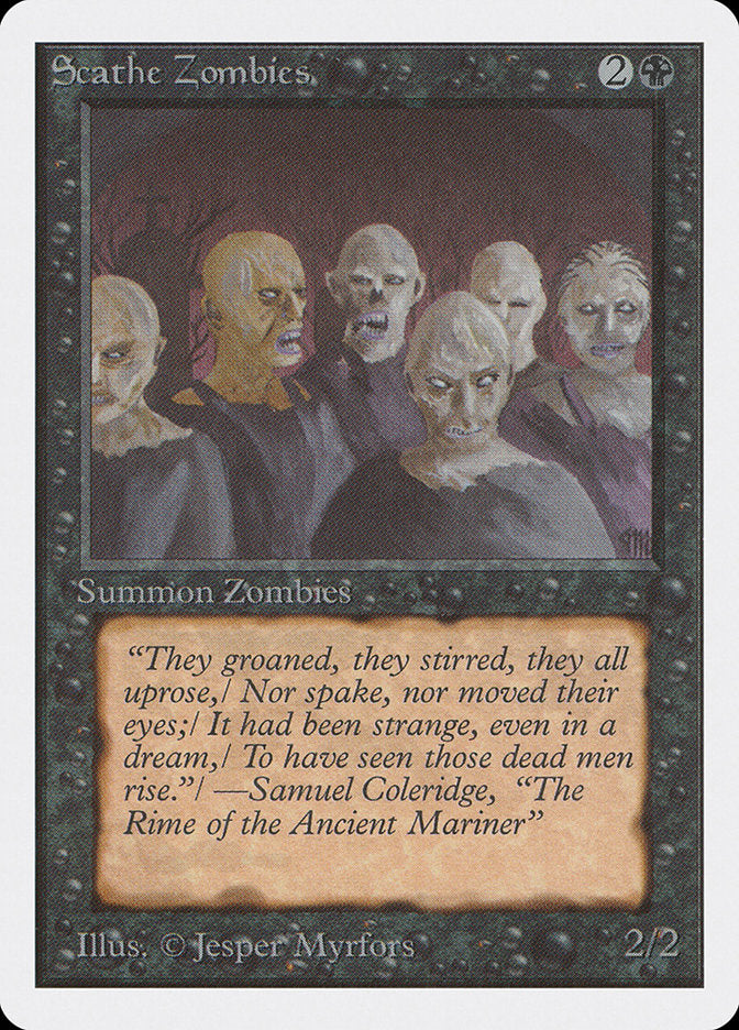 Scathe Zombies [Unlimited Edition] | Silver Goblin
