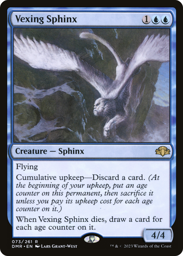 Vexing Sphinx [Dominaria Remastered] | Silver Goblin