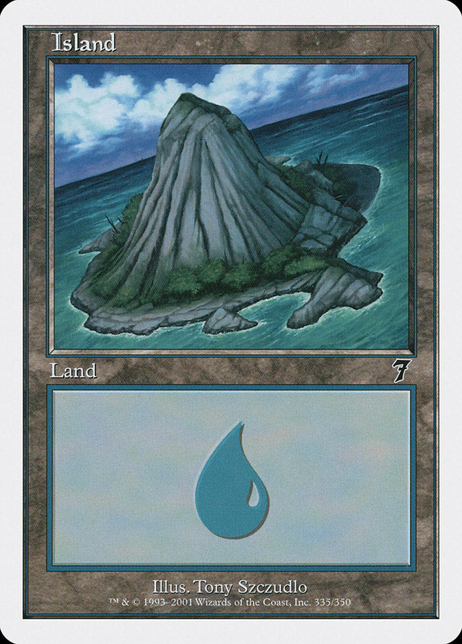Island (335) [Seventh Edition] | Silver Goblin