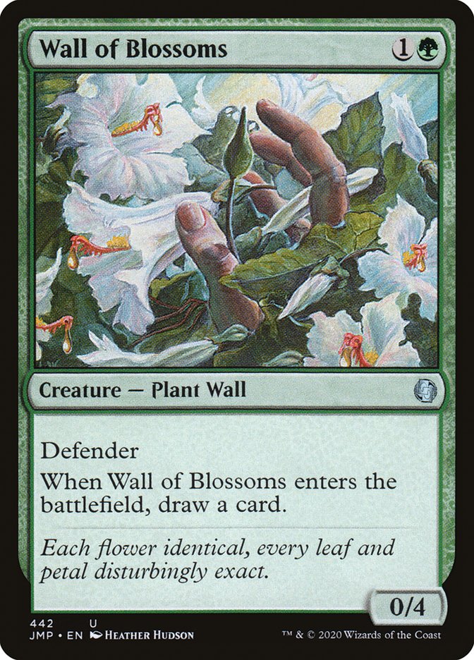 Wall of Blossoms [Jumpstart] | Silver Goblin