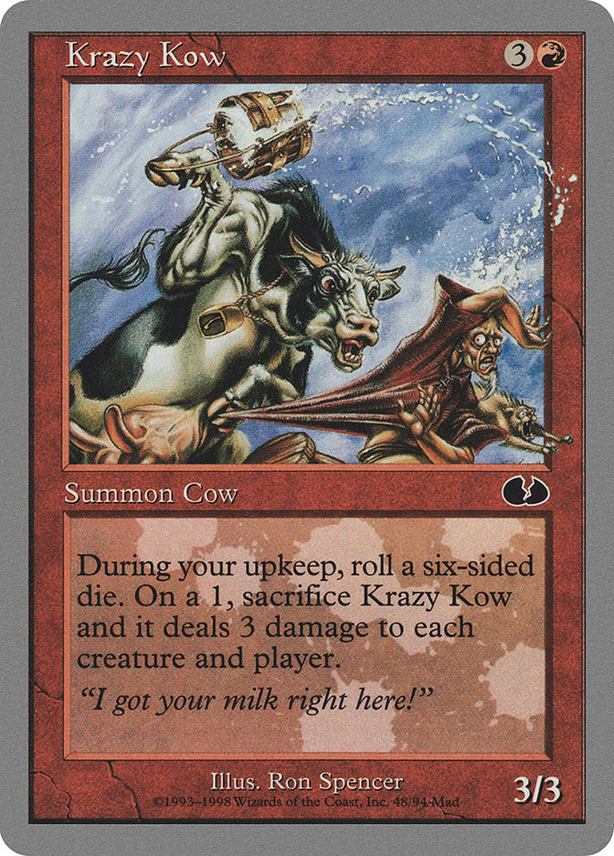 Krazy Kow [Unglued] | Silver Goblin