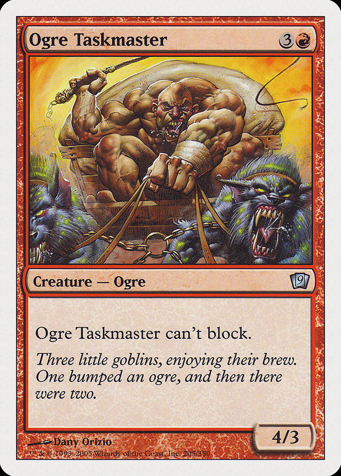 Ogre Taskmaster [Ninth Edition] | Silver Goblin