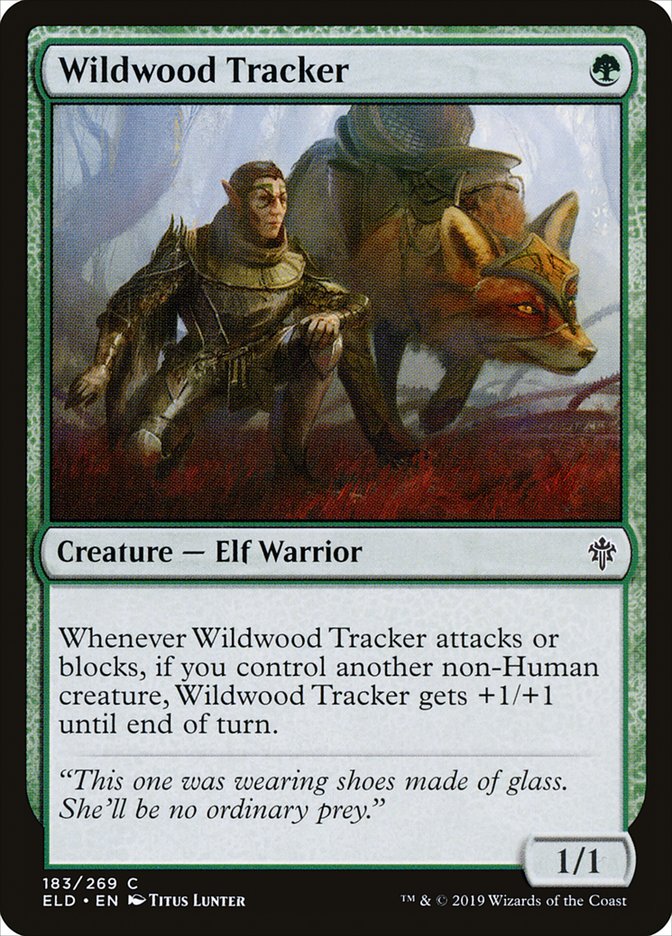 Wildwood Tracker [Throne of Eldraine] | Silver Goblin