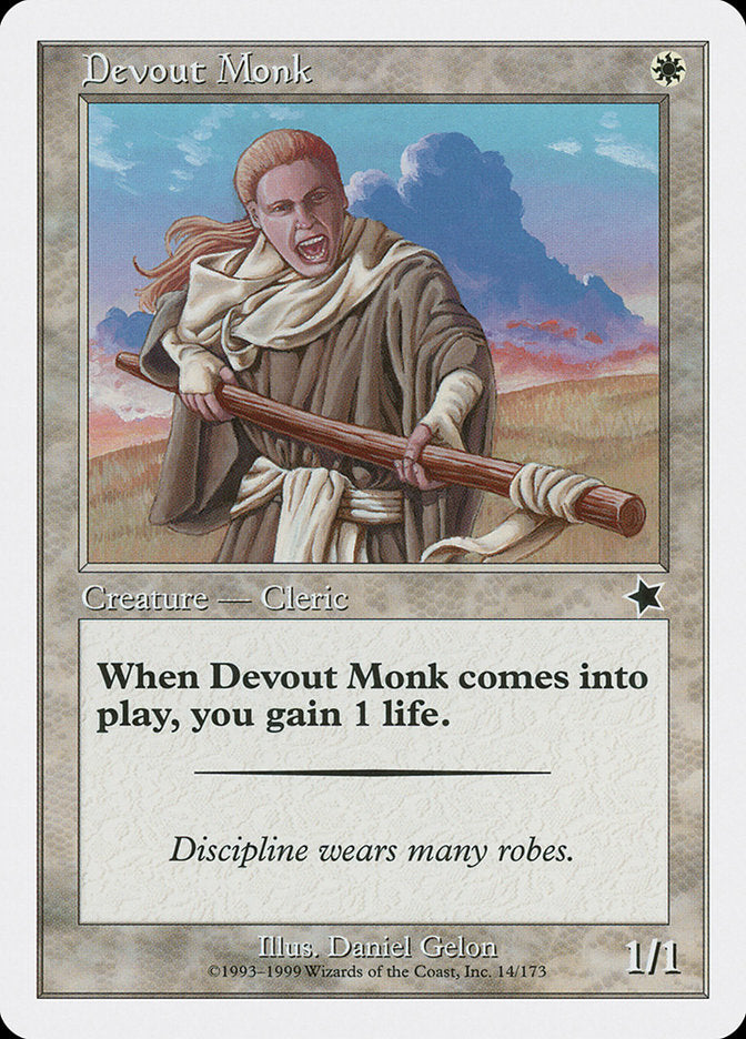 Devout Monk [Starter 1999] | Silver Goblin