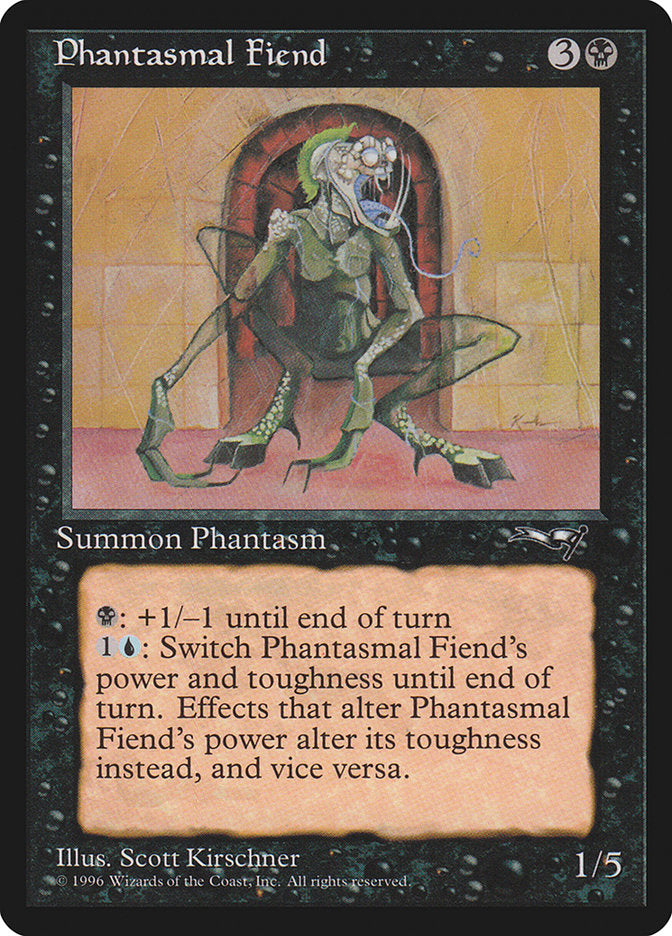 Phantasmal Fiend (Standing) [Alliances] | Silver Goblin