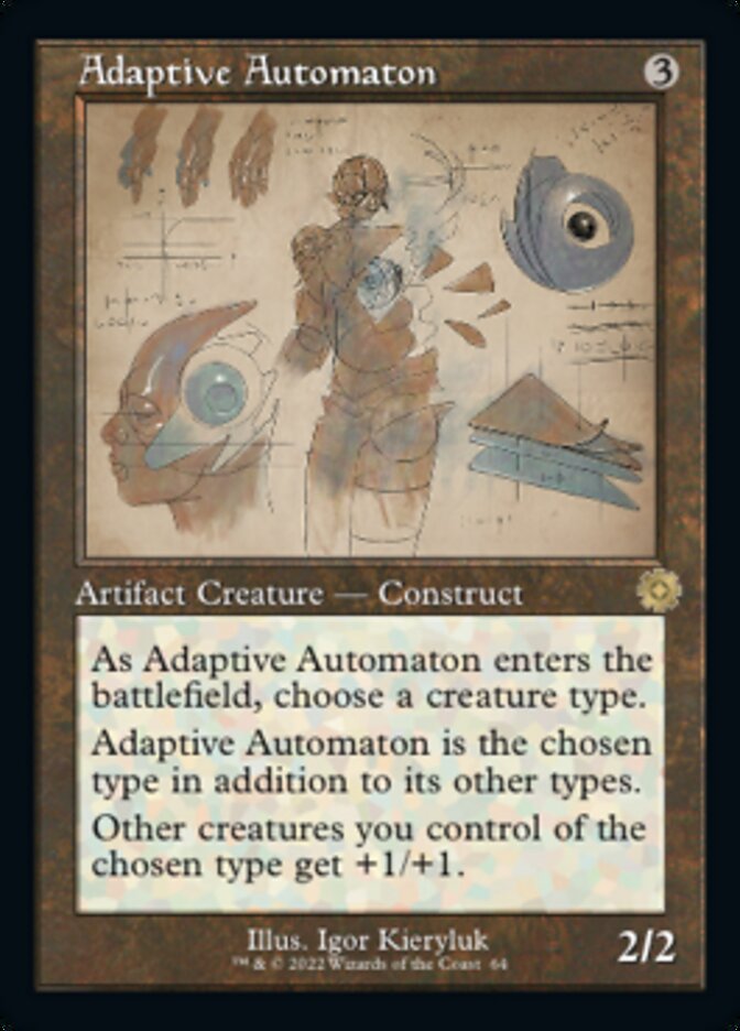 Adaptive Automaton (Retro Schematic) [The Brothers' War Retro Artifacts] | Silver Goblin