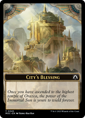 Butterfly // City's Blessing Double-Sided Token [March of the Machine Commander Tokens] | Silver Goblin