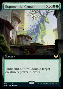 Exponential Growth (Extended Art) [Strixhaven: School of Mages] | Silver Goblin