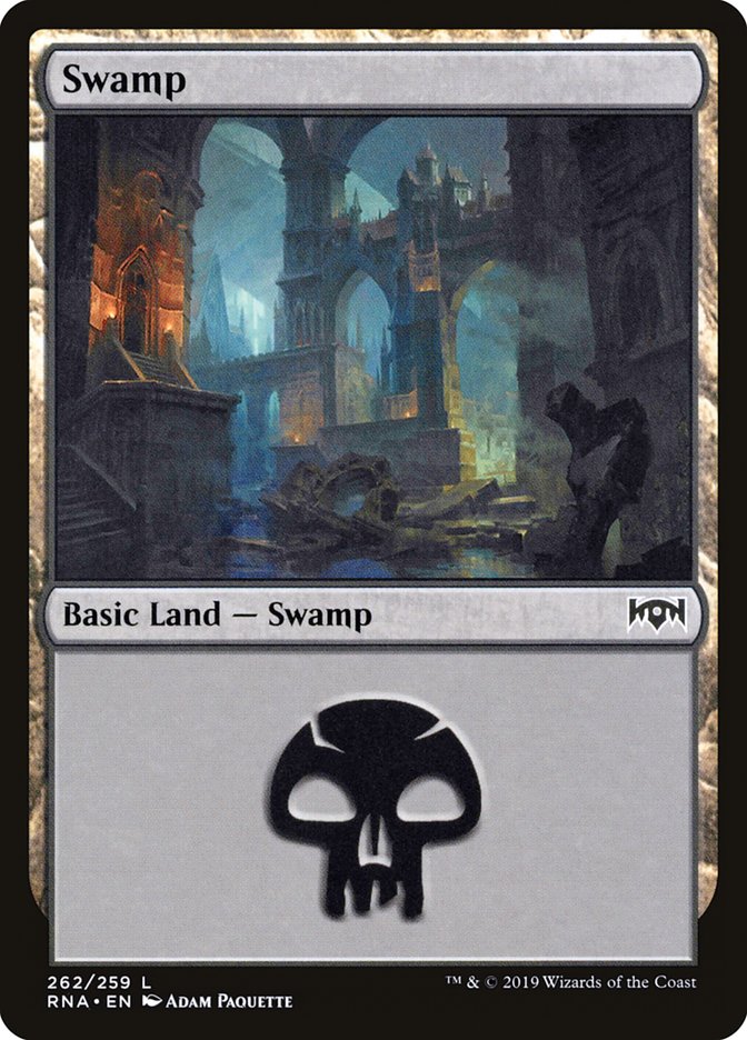 Swamp (262) [Ravnica Allegiance] | Silver Goblin