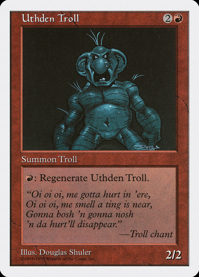 Uthden Troll [Anthologies] | Silver Goblin