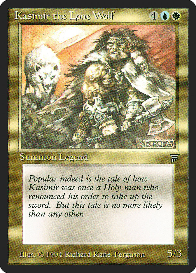 Kasimir the Lone Wolf [Legends] | Silver Goblin