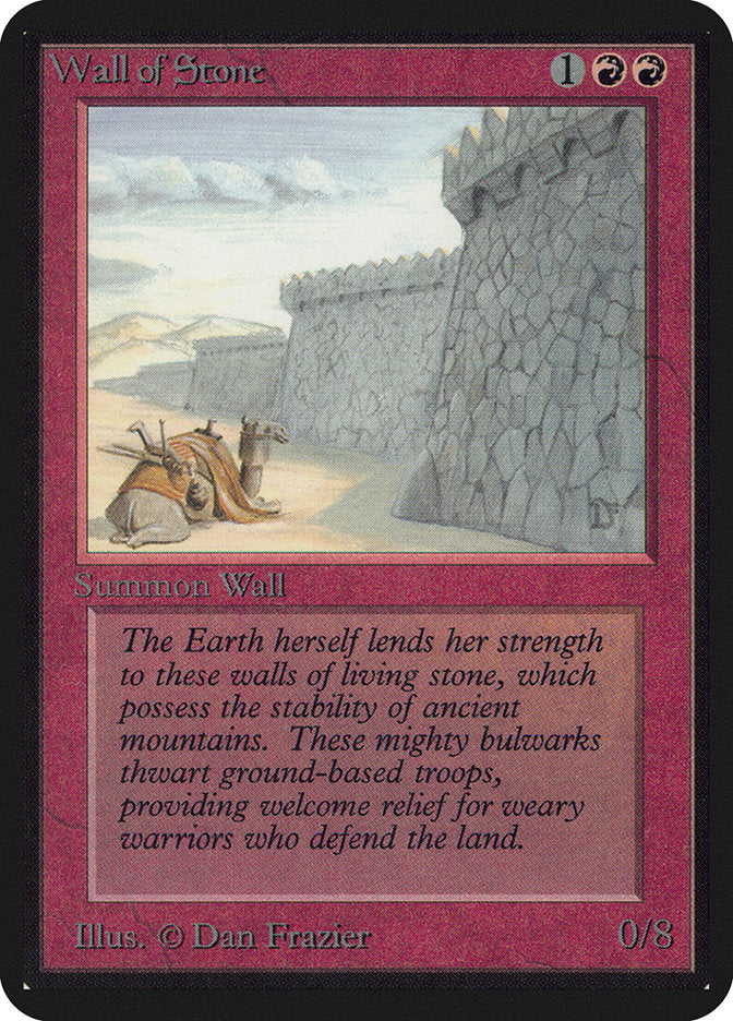 Wall of Stone [Alpha Edition] | Silver Goblin
