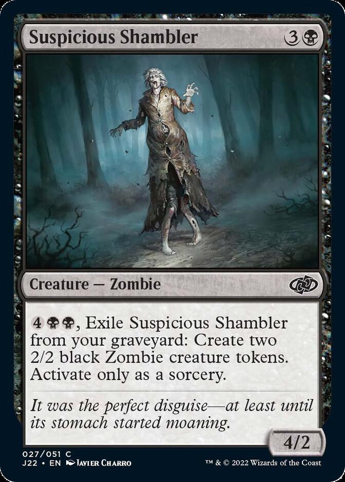 Suspicious Shambler [Jumpstart 2022] | Silver Goblin