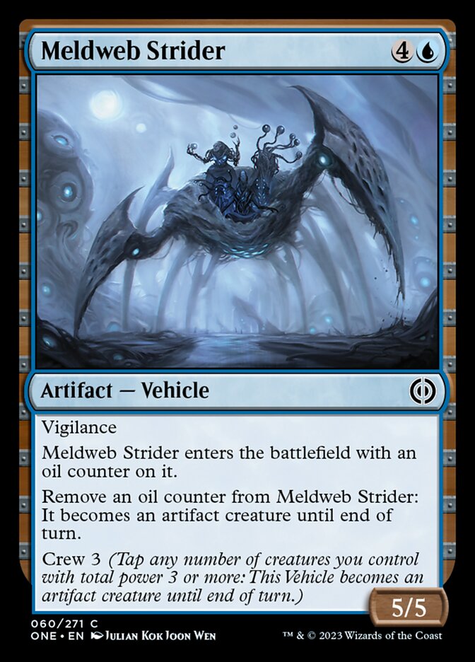 Meldweb Strider [Phyrexia: All Will Be One] | Silver Goblin