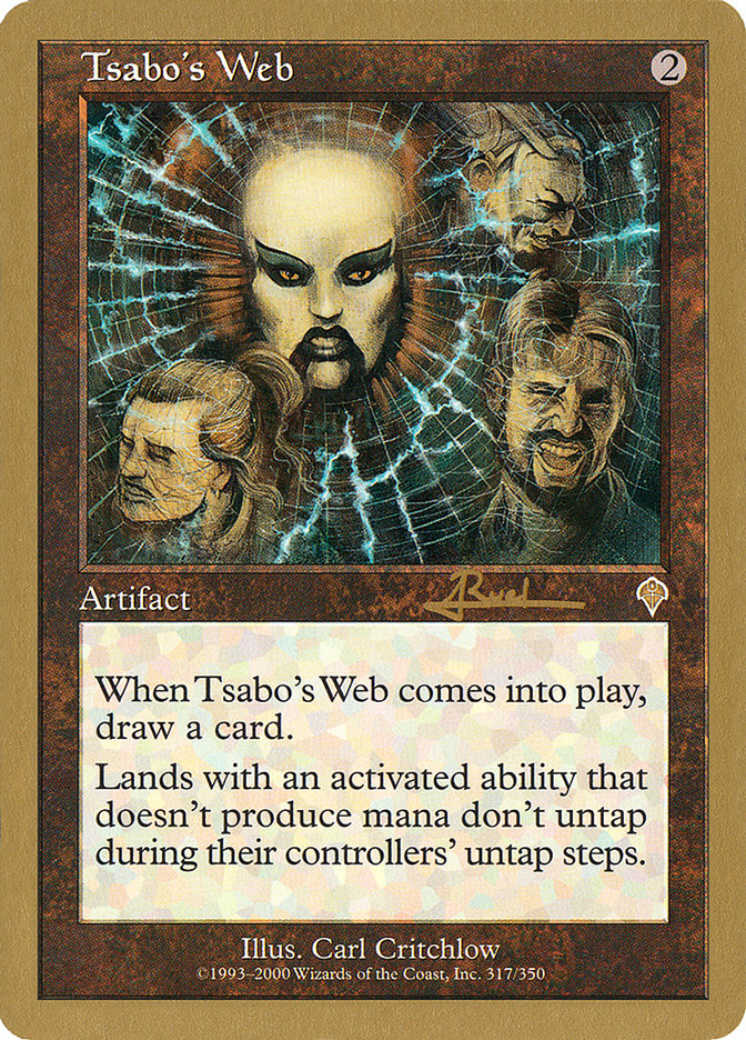 Tsabo's Web (Antoine Ruel) [World Championship Decks 2001] | Silver Goblin