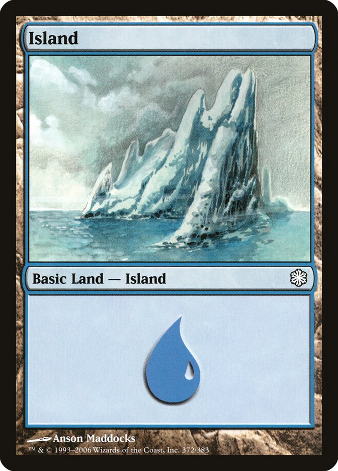 Island (372) [Coldsnap Theme Decks] | Silver Goblin