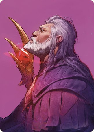 Urza, Lord High Artificer Art Card [Commander Masters Art Series] | Silver Goblin