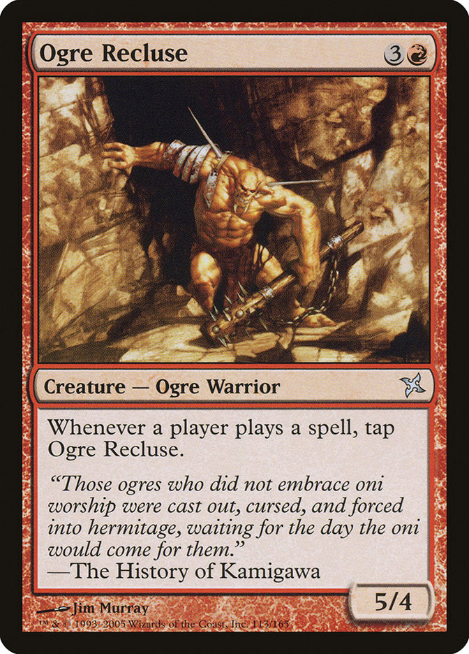 Ogre Recluse [Betrayers of Kamigawa] | Silver Goblin