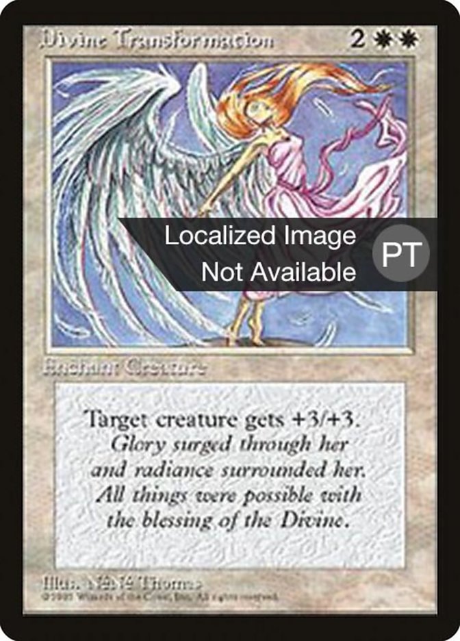 Divine Transformation [Fourth Edition (Foreign Black Border)] | Silver Goblin