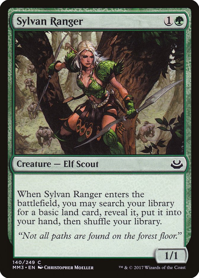 Sylvan Ranger [Modern Masters 2017] | Silver Goblin