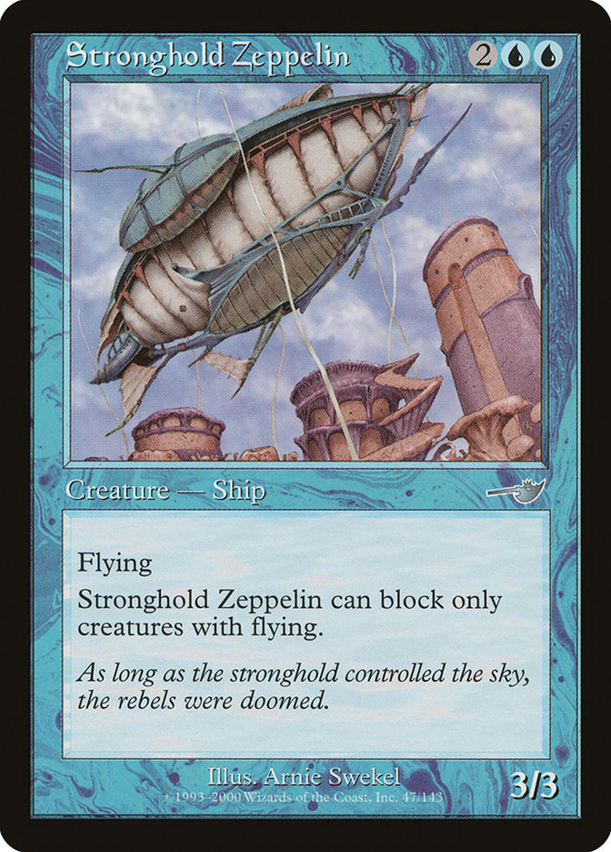 Stronghold Zeppelin [Nemesis] | Silver Goblin