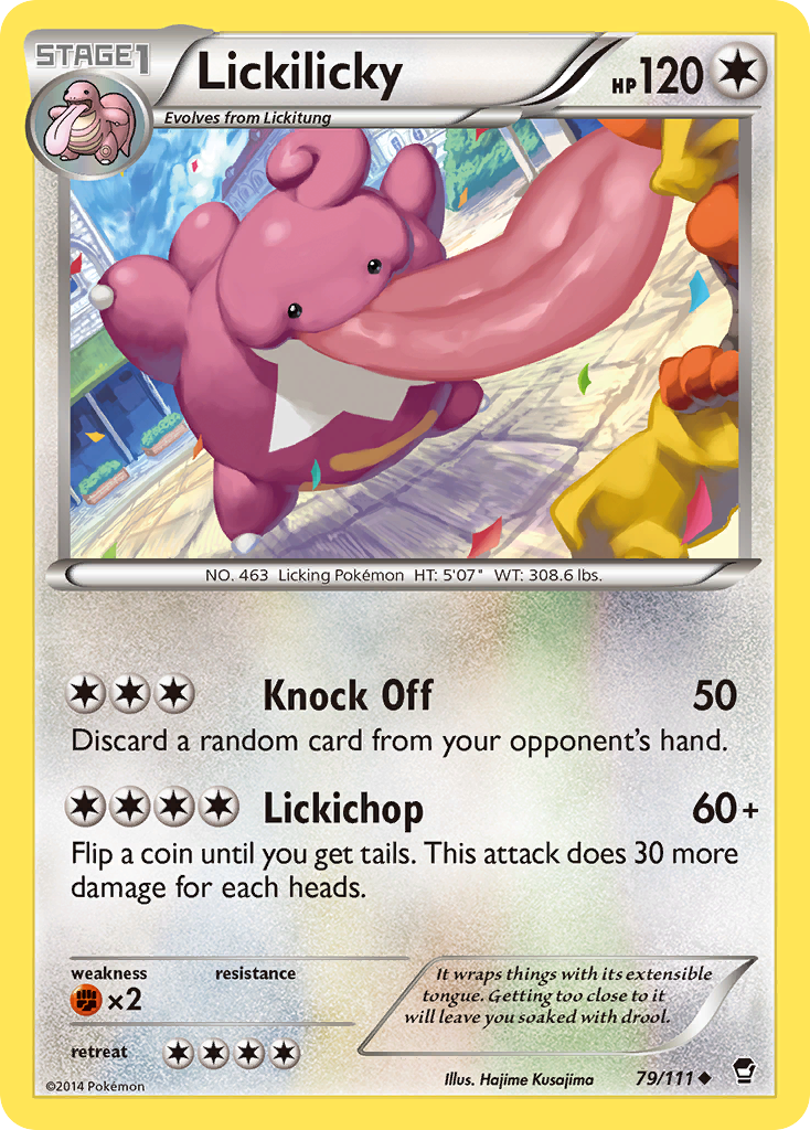 Lickilicky (79/111) [XY: Furious Fists] | Silver Goblin