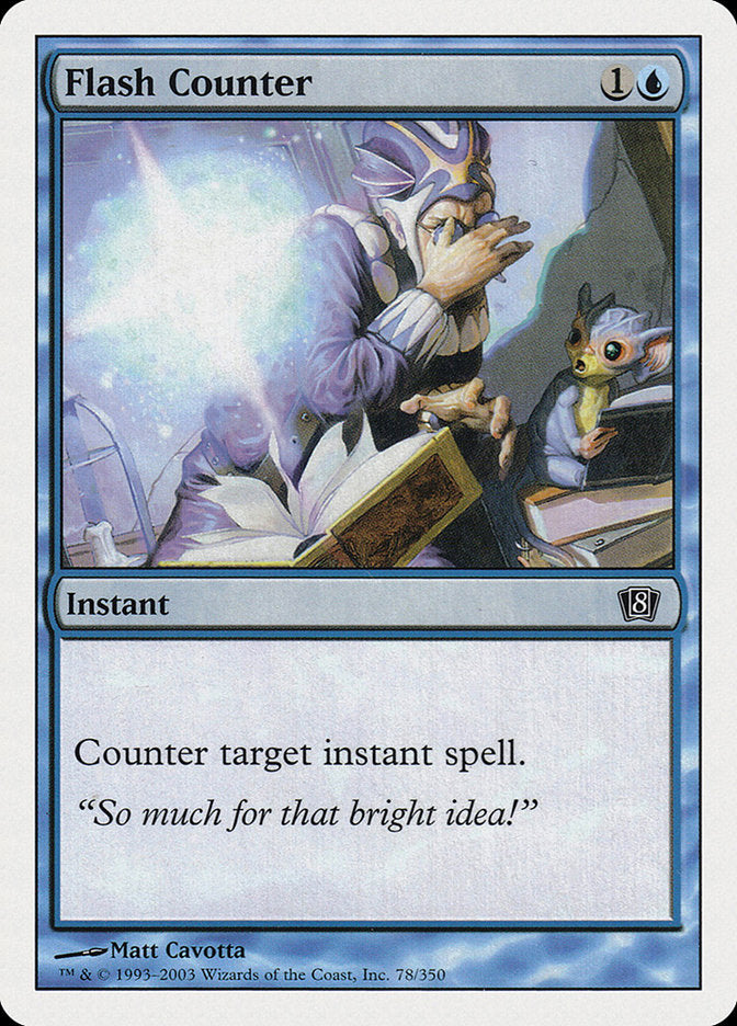 Flash Counter [Eighth Edition] | Silver Goblin