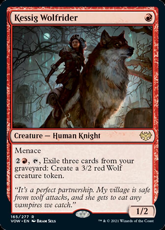 Kessig Wolfrider [Innistrad: Crimson Vow] | Silver Goblin