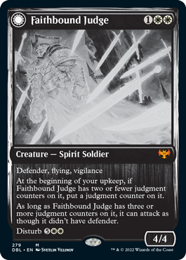 Faithbound Judge // Sinner's Judgment [Innistrad: Double Feature] | Silver Goblin