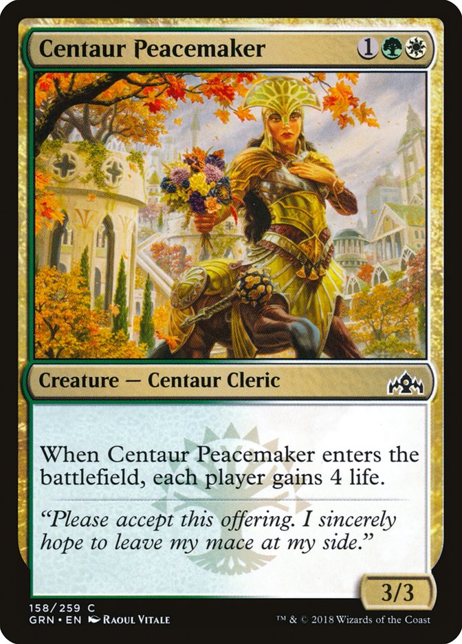 Centaur Peacemaker [Guilds of Ravnica] | Silver Goblin