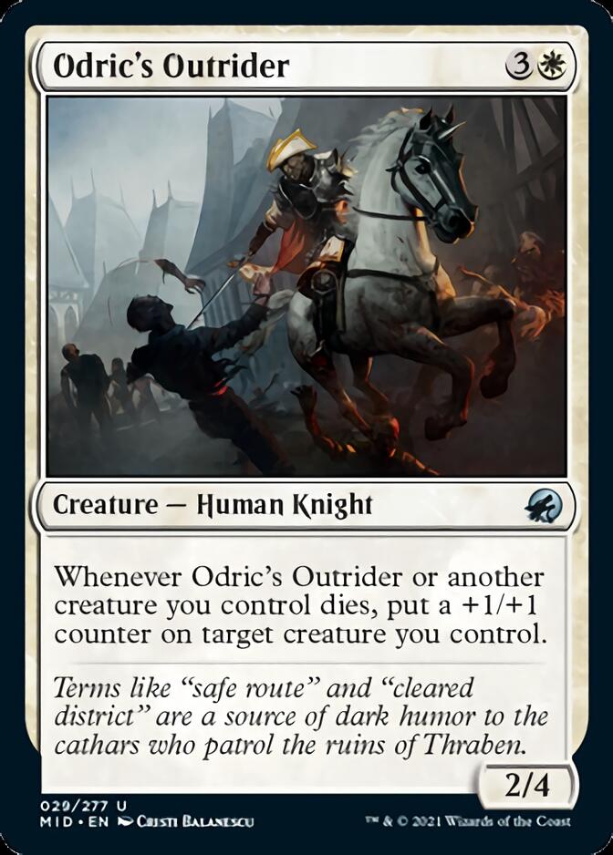 Odric's Outrider [Innistrad: Midnight Hunt] | Silver Goblin