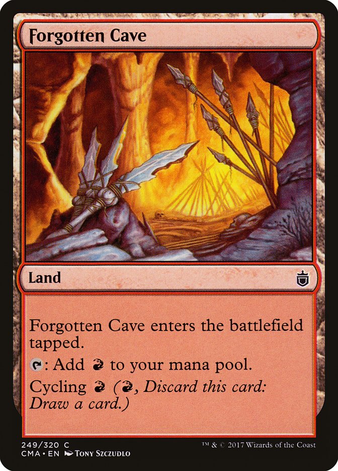 Forgotten Cave [Commander Anthology] | Silver Goblin