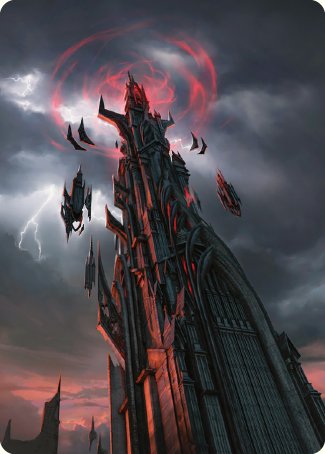 Barad-dur Art Card [The Lord of the Rings: Tales of Middle-earth Art Series] | Silver Goblin