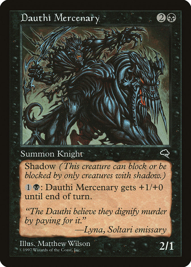 Dauthi Mercenary [Tempest] | Silver Goblin