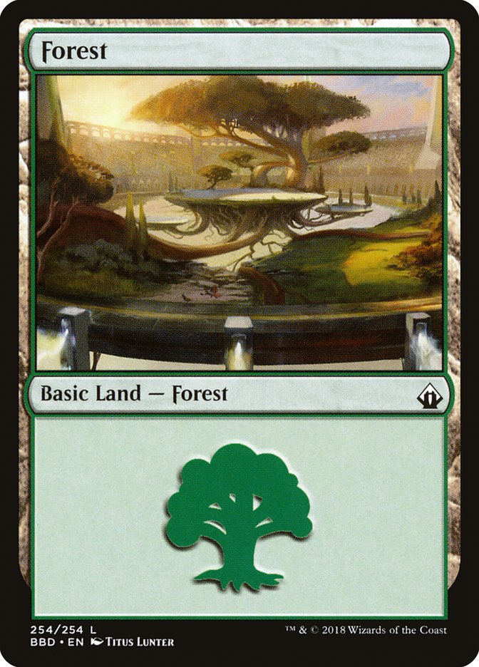 Forest (254) [Battlebond] | Silver Goblin