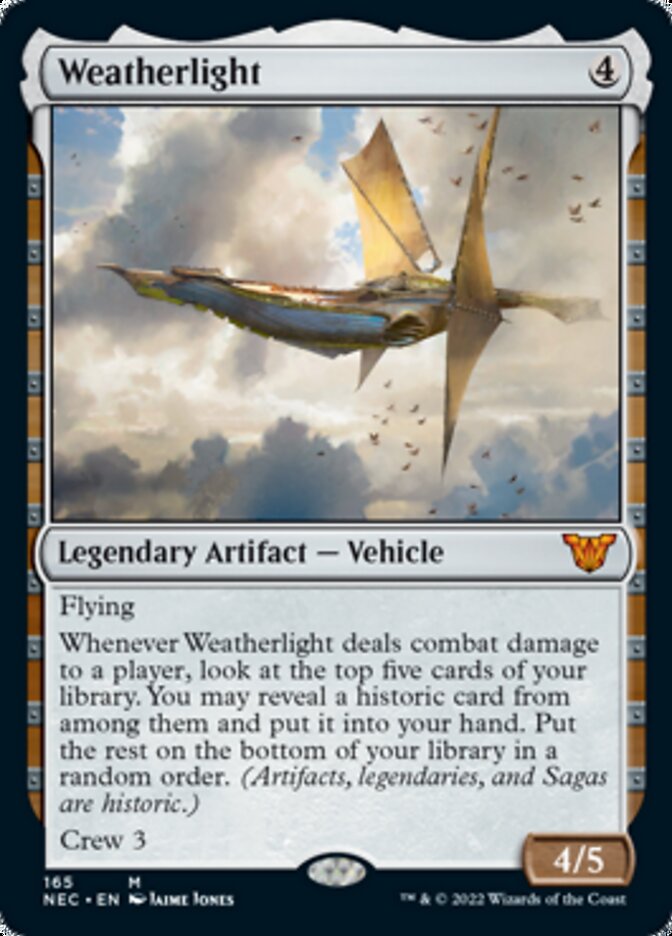 Weatherlight [Kamigawa: Neon Dynasty Commander] | Silver Goblin