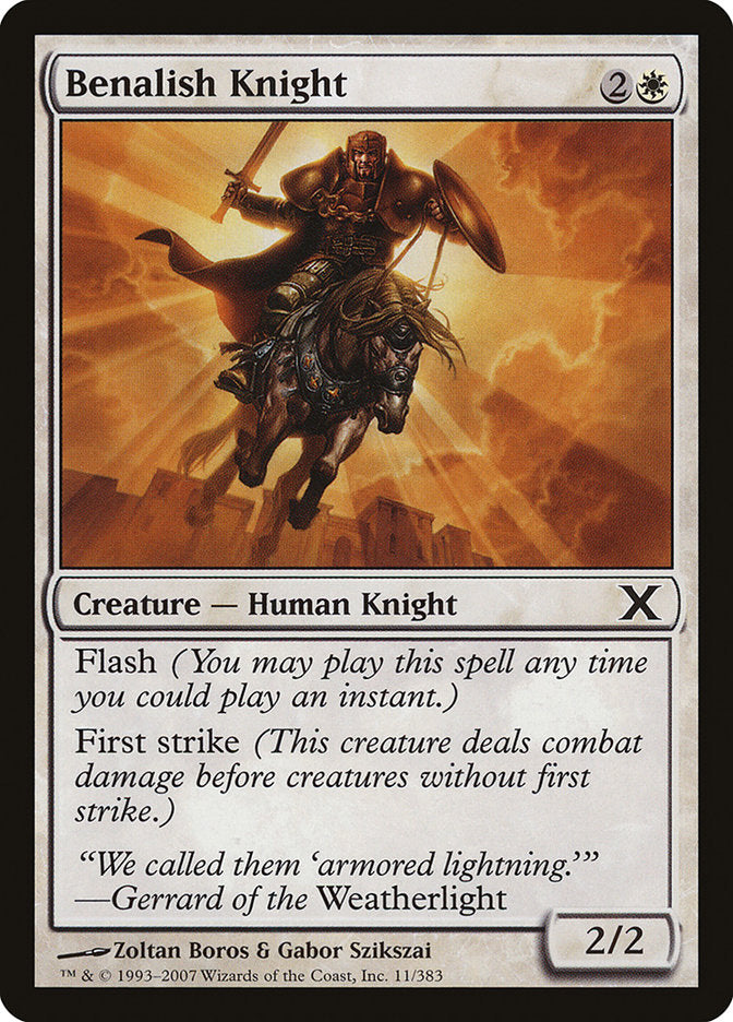 Benalish Knight [Tenth Edition] | Silver Goblin