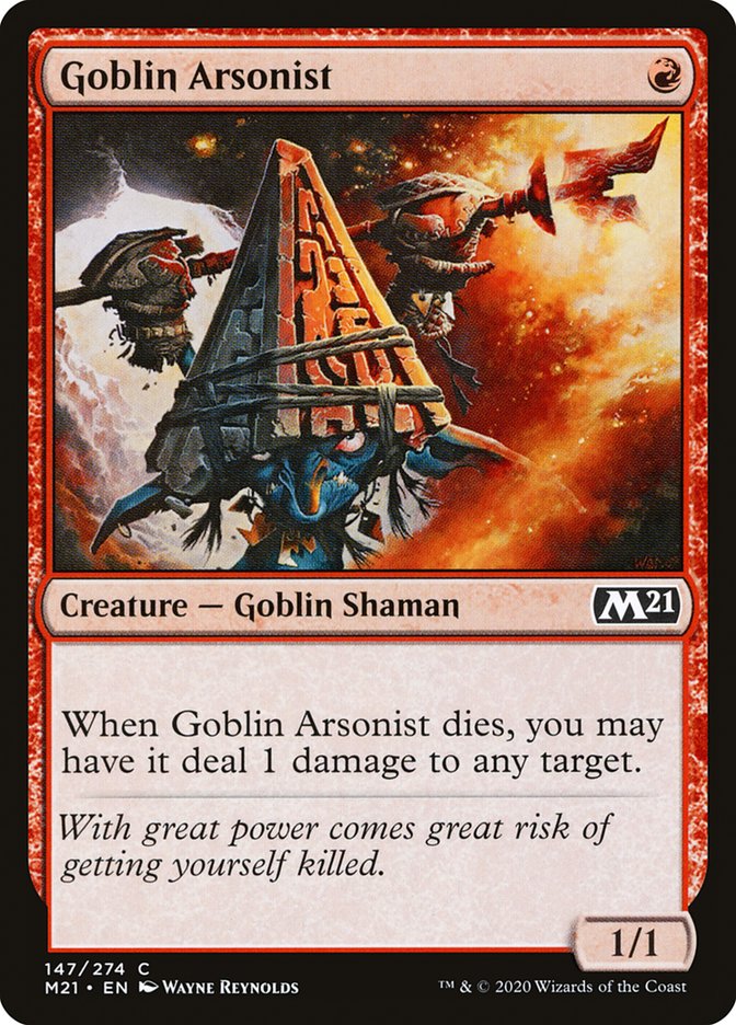 Goblin Arsonist [Core Set 2021] | Silver Goblin