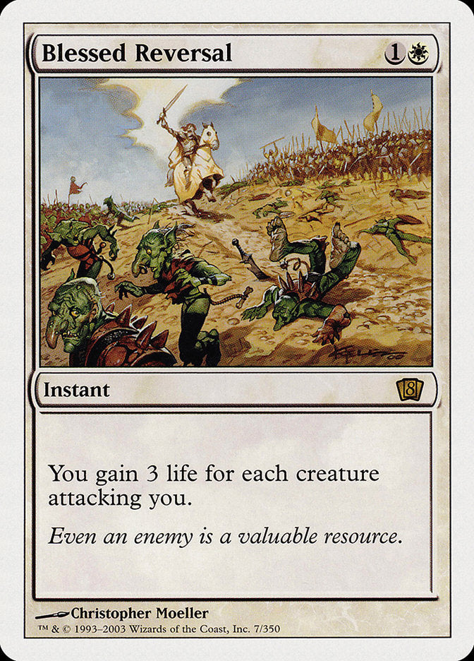 Blessed Reversal [Eighth Edition] | Silver Goblin