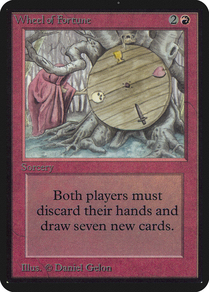 Wheel of Fortune [Alpha Edition] | Silver Goblin