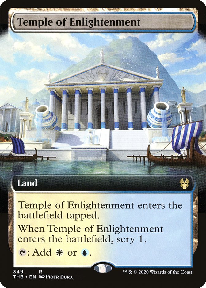 Temple of Enlightenment (Extended Art) [Theros Beyond Death] | Silver Goblin