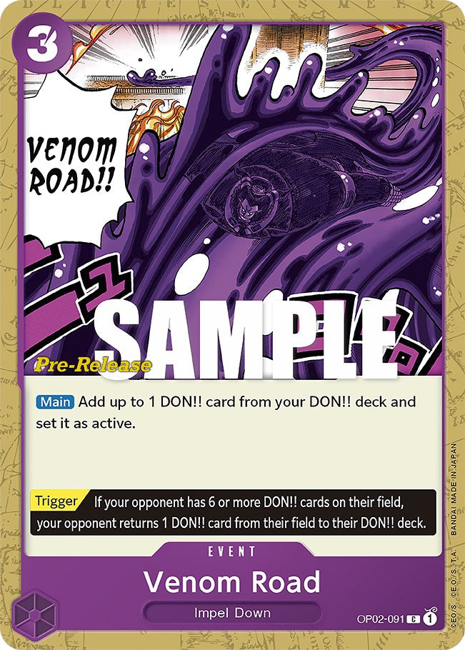 Venom Road [Paramount War Pre-Release Cards] | Silver Goblin